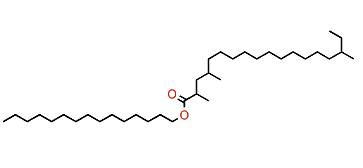 Pentadecyl 2,4,16-trimethyloctadecanoate